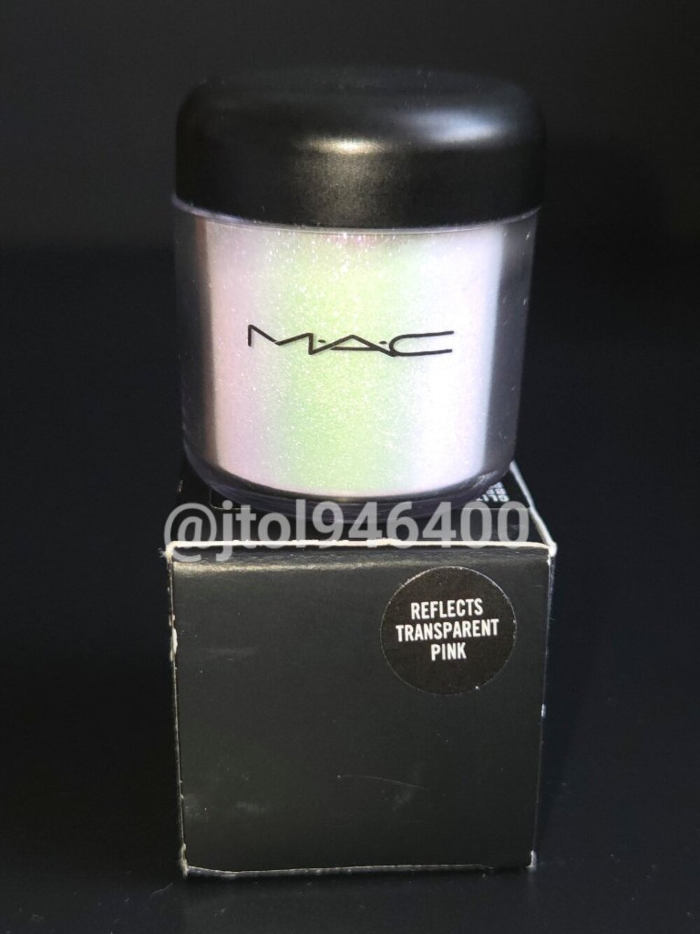 Mac Reflects Transparent Pink Glitter